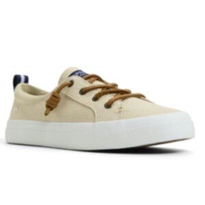 Sperry Women's Crest Vibe Memory Foam Sneaker Oat Size 9 NWB